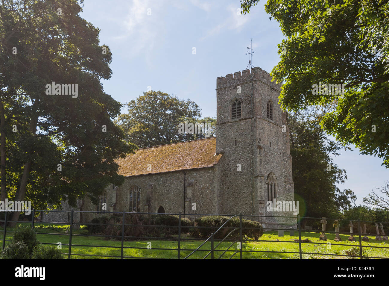 The Church of St Mary in Anmer , Norfolk , England , Britain , Uk Stock Photo