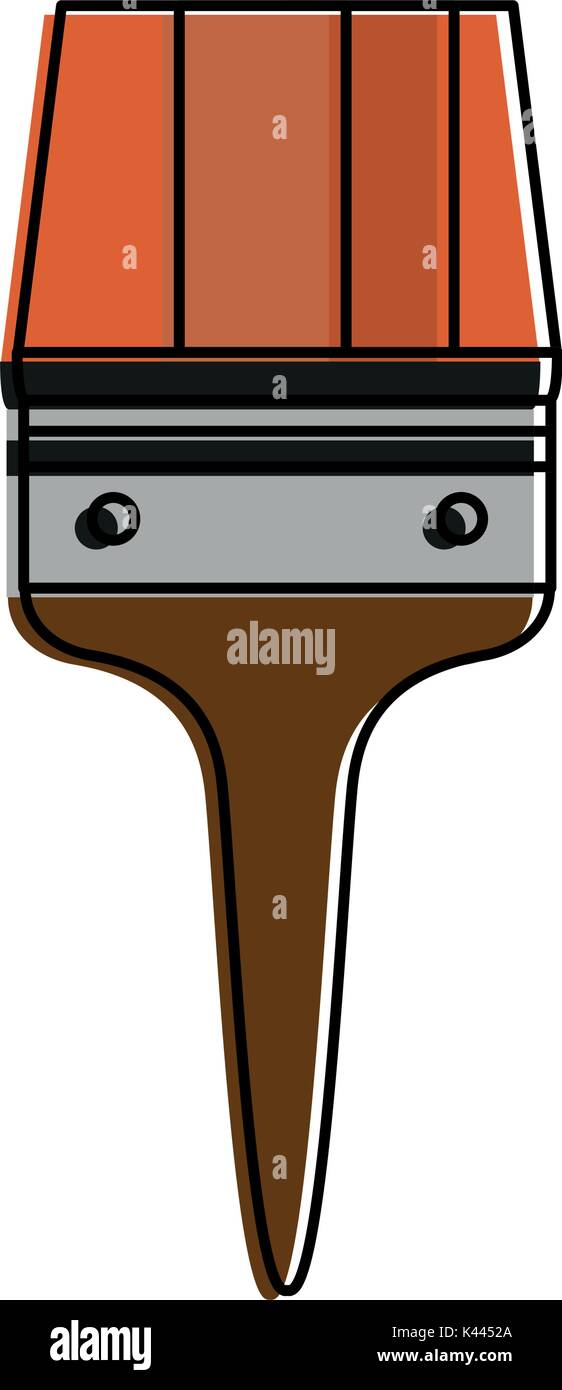 Paint brush tool Stock Vector Image & Art - Alamy