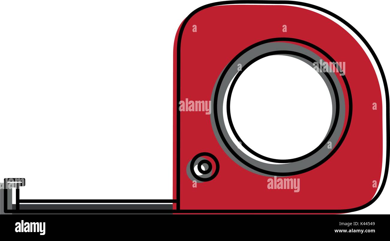 Measure tape tool Stock Vector Image & Art - Alamy