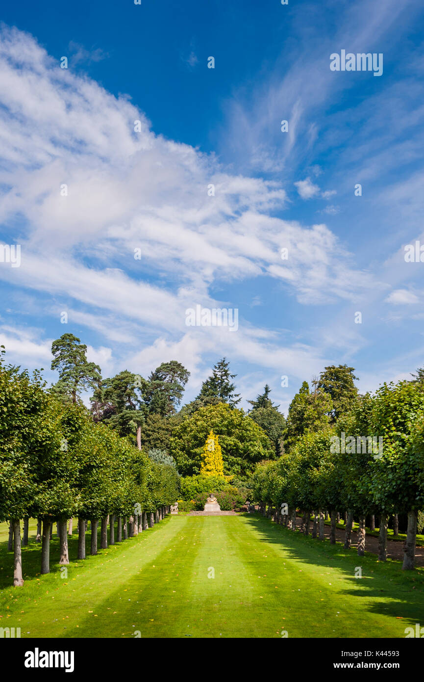The Gardens at Sandringham House at Sandringham Estate in Norfolk