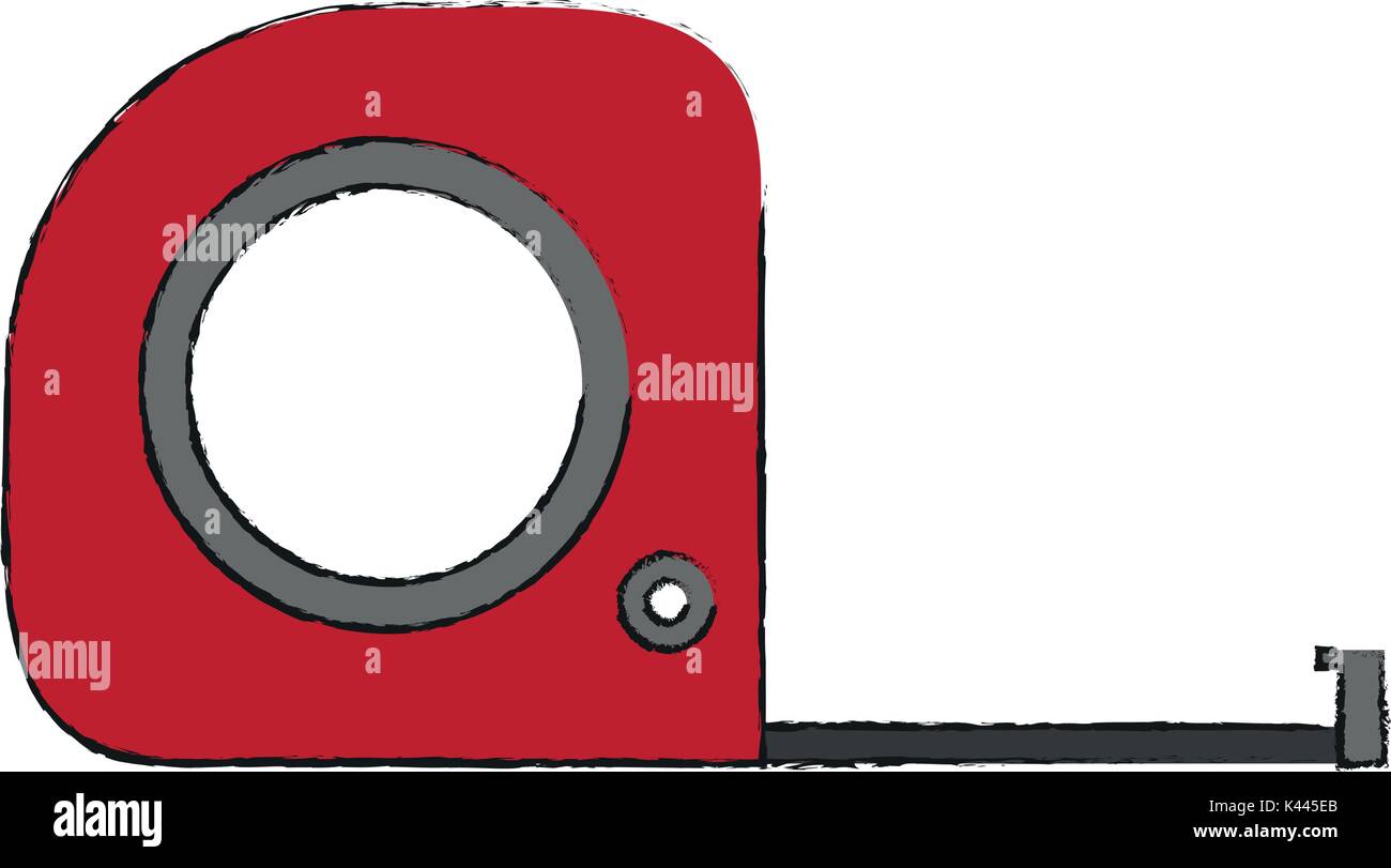 Measure tape tool Stock Vector Image & Art - Alamy