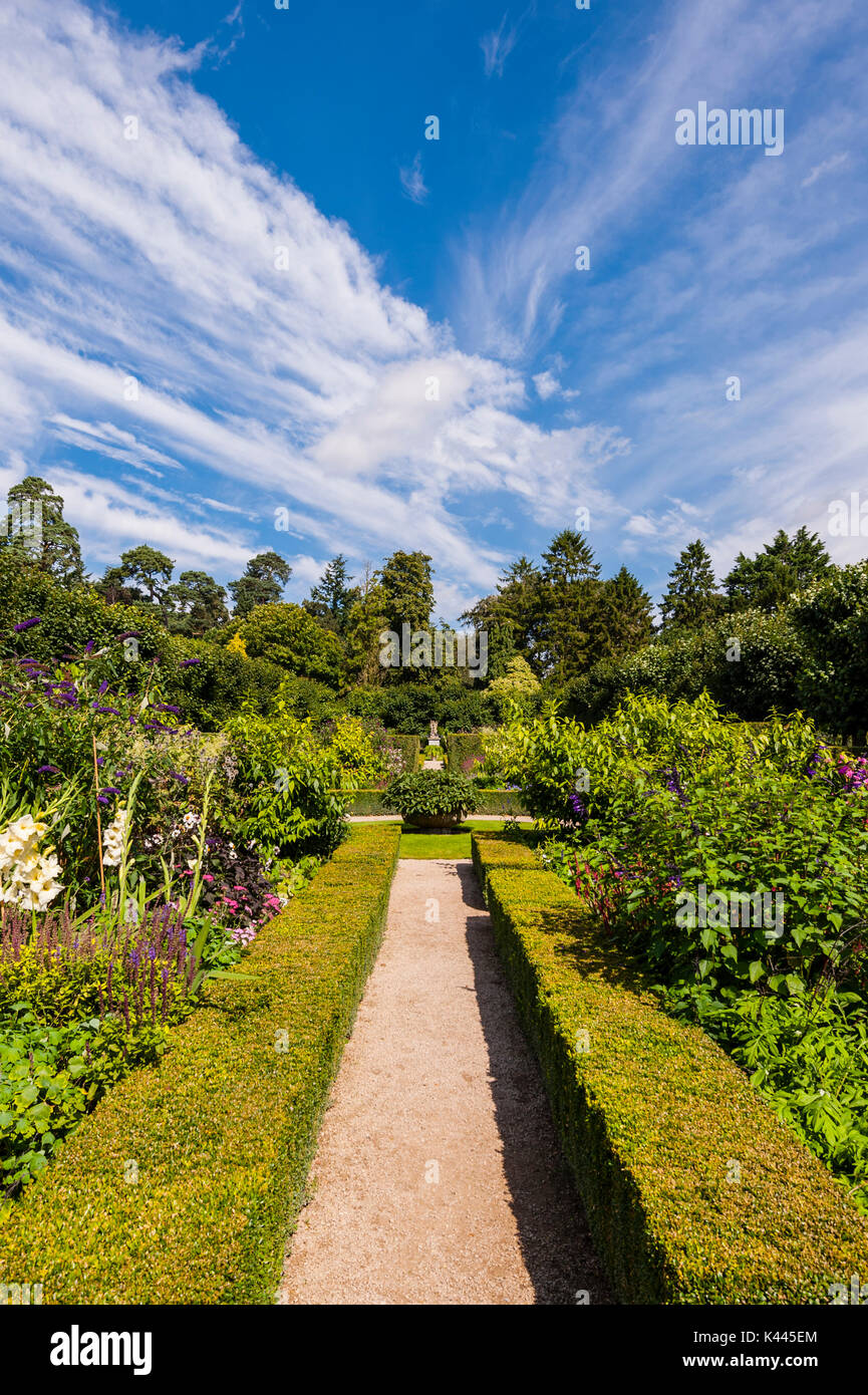The Gardens at Sandringham House at Sandringham Estate in Norfolk , England , Britain , Uk Stock