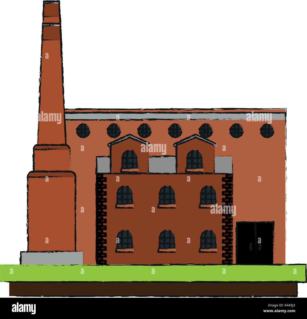Industrial plant factory Stock Vector Image & Art - Alamy