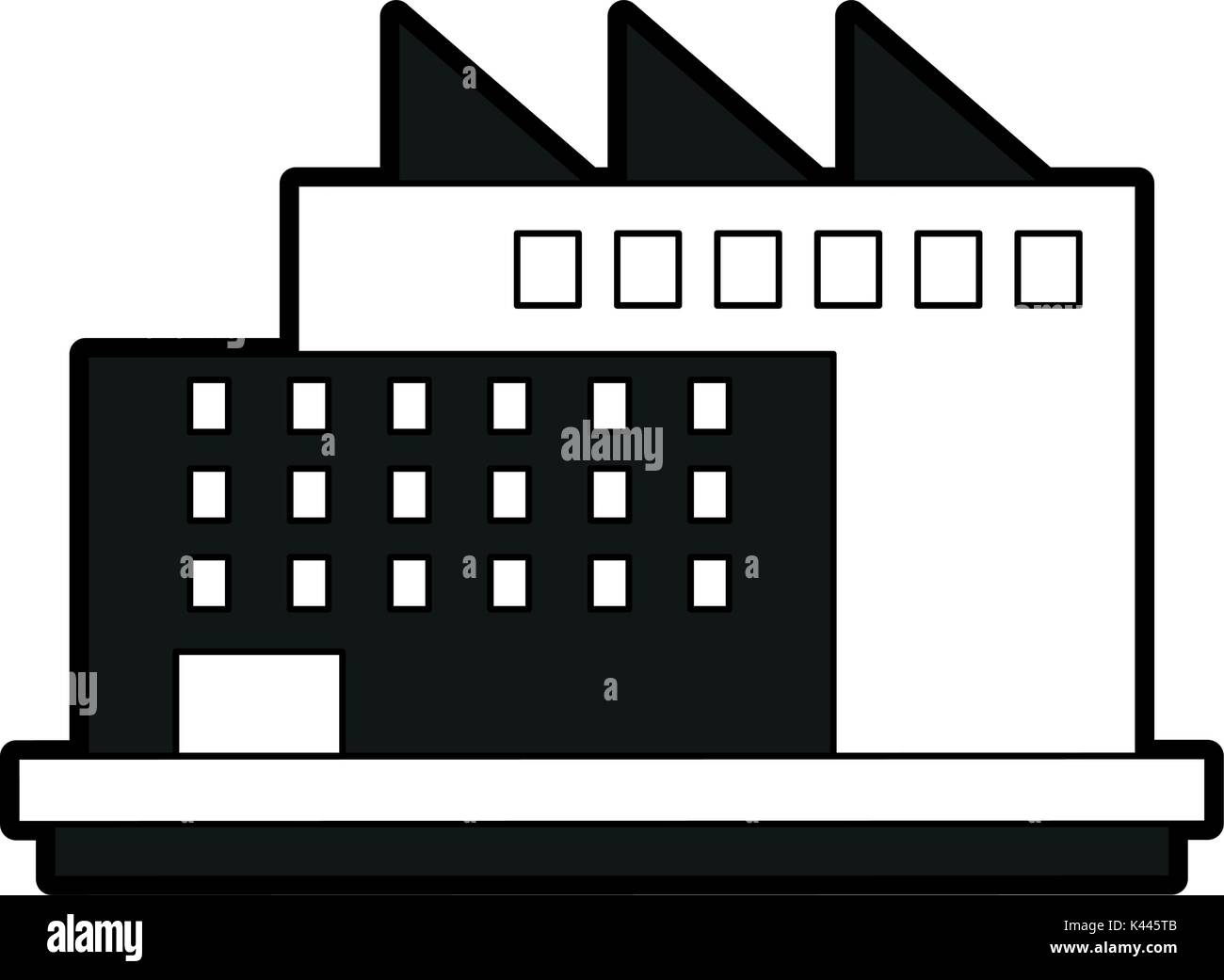 Industrial plant factory Stock Vector Image & Art - Alamy