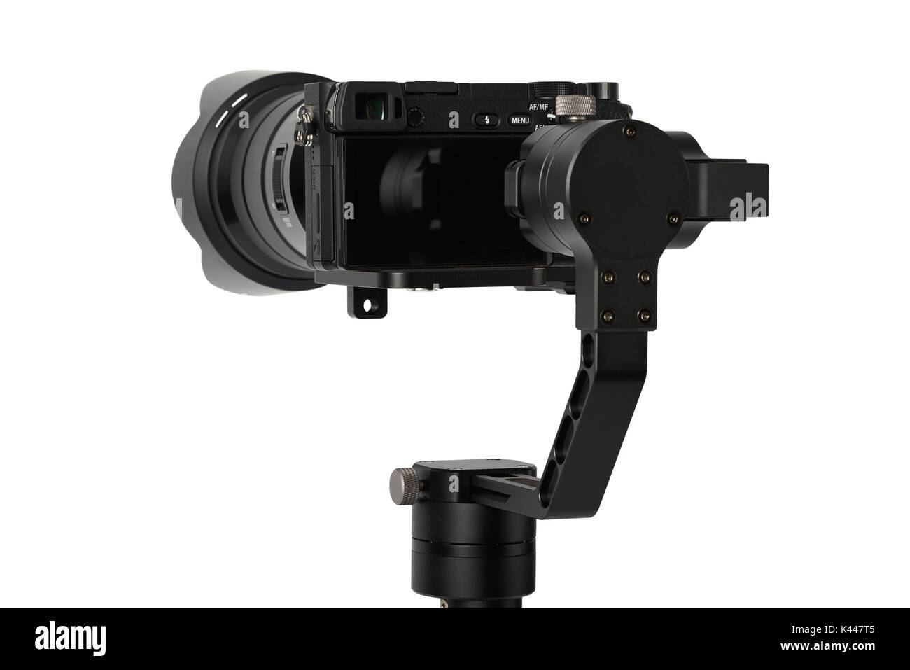 3axis gimbals Stabilization System with Mirrorless Camera. Using this