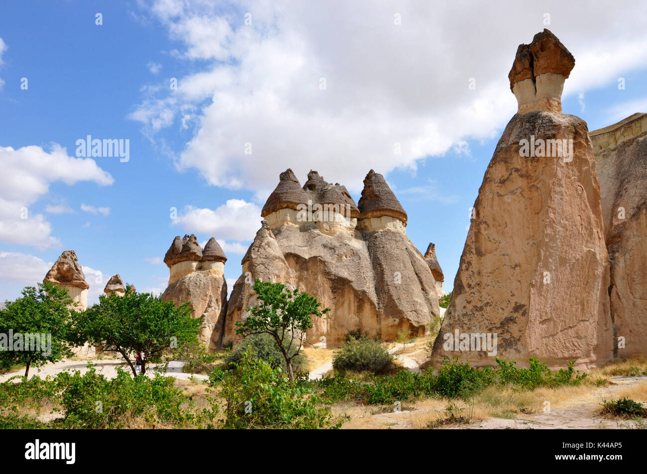 Balloons fairy chimneys sunrise hi-res stock photography and images - Alamy