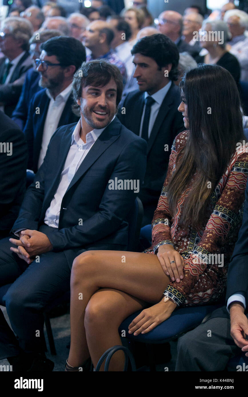 Madrid Spain 04th Sep 2017 Spanish Mclaren Honda Formula 1 Driver Stock Photo Alamy