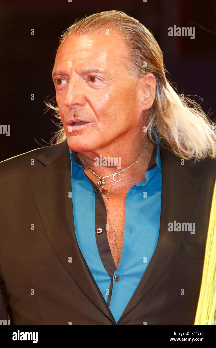 Venice, Italy. 03rd Sep, 2017. Armand Assante attending the 'The Leisure Seeker' premiere at the 74th Venice International Film Festival at the Palazzo del Cinema on September 03, 2017 in Venice, Italy Credit: Geisler-Fotopress/Alamy Live News Stock Photo