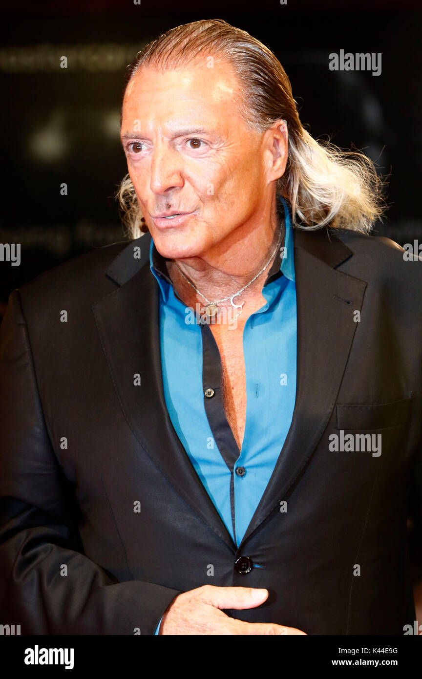 Venice, Italy. 03rd Sep, 2017. Armand Assante attending the 'The Leisure Seeker' premiere at the 74th Venice International Film Festival at the Palazzo del Cinema on September 03, 2017 in Venice, Italy Credit: Geisler-Fotopress/Alamy Live News Stock Photo