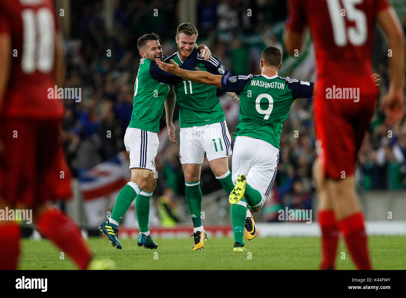Chris brunt northern ireland czech republic hires stock photography