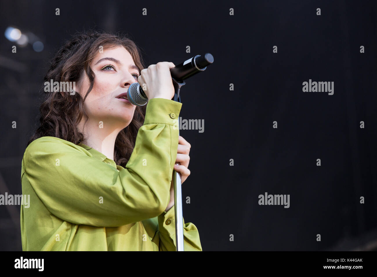 Vancouver, CANADA. 3rd Sep, 2017. New Zealand singer-songwriter Lorde ...