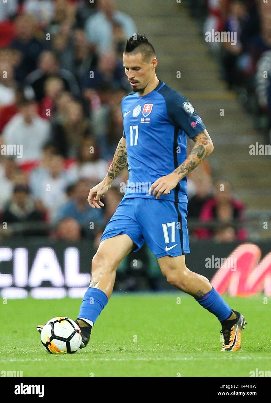 Marek Hamsik Of Slovakia During The Fifa World Cup 2018 Qualifying Stock Photo Alamy