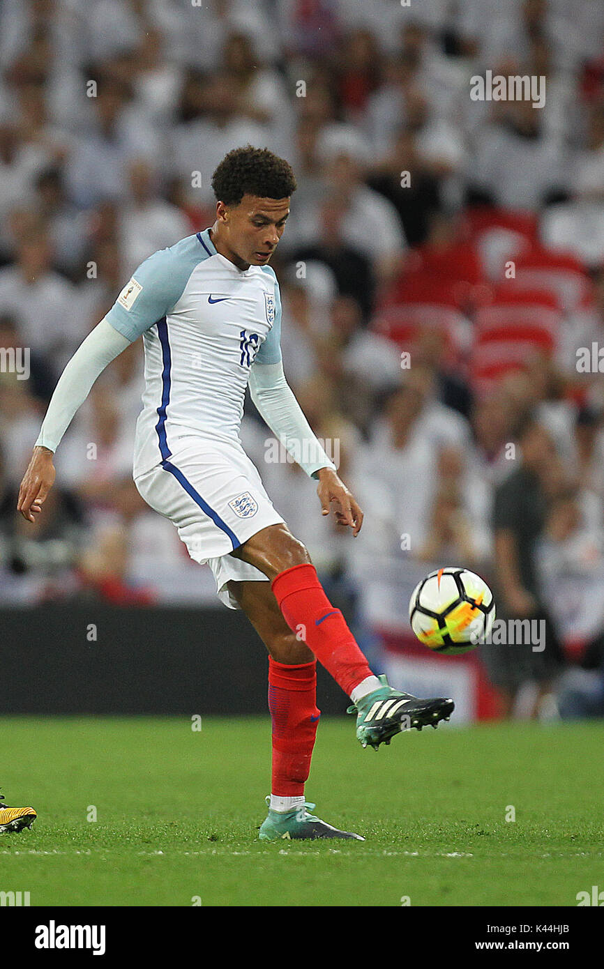 Dele Alli of England during the FIFA World Cup 2018 Qualifying Group F