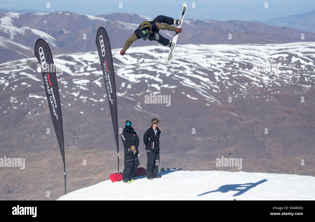 3rd September 2017 , Central Otago, New Zealand; FIS Snowboard World
