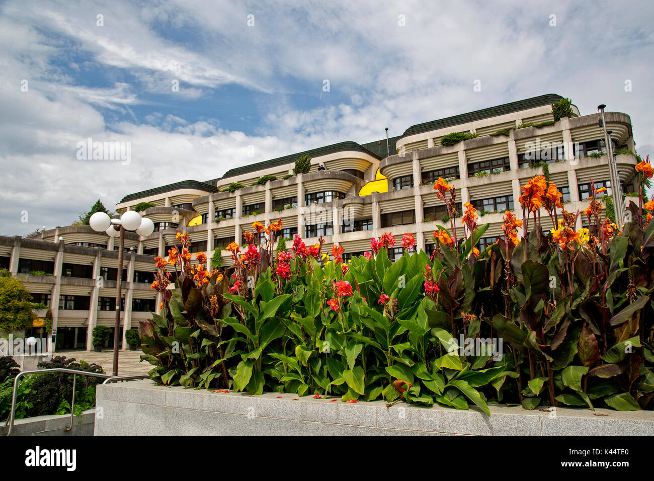 The new town hall - Neues Rathaus - Linz - Austria Stock Photo - Alamy