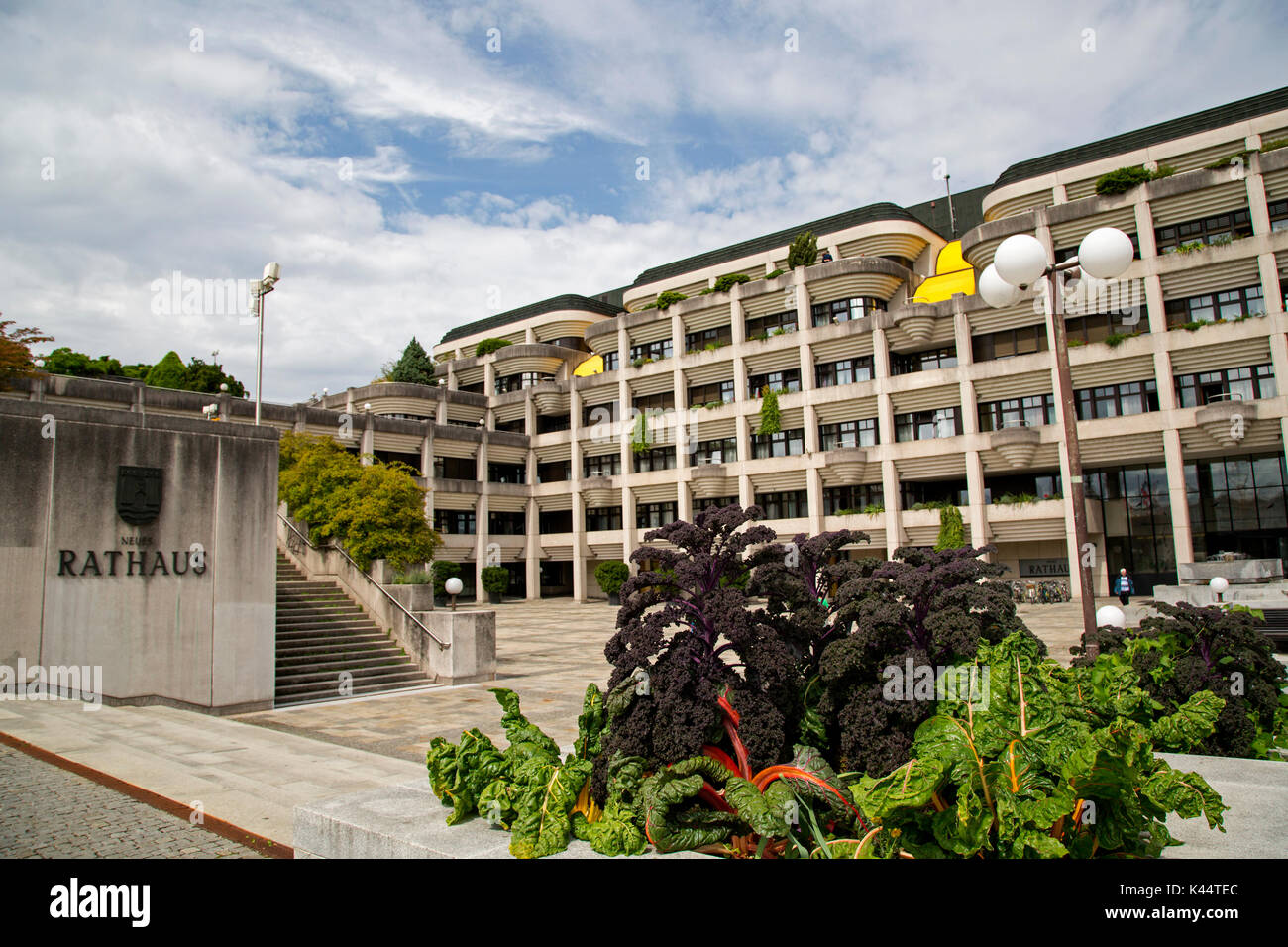 The new town hall - Neues Rathaus - Linz - Austria Stock Photo - Alamy