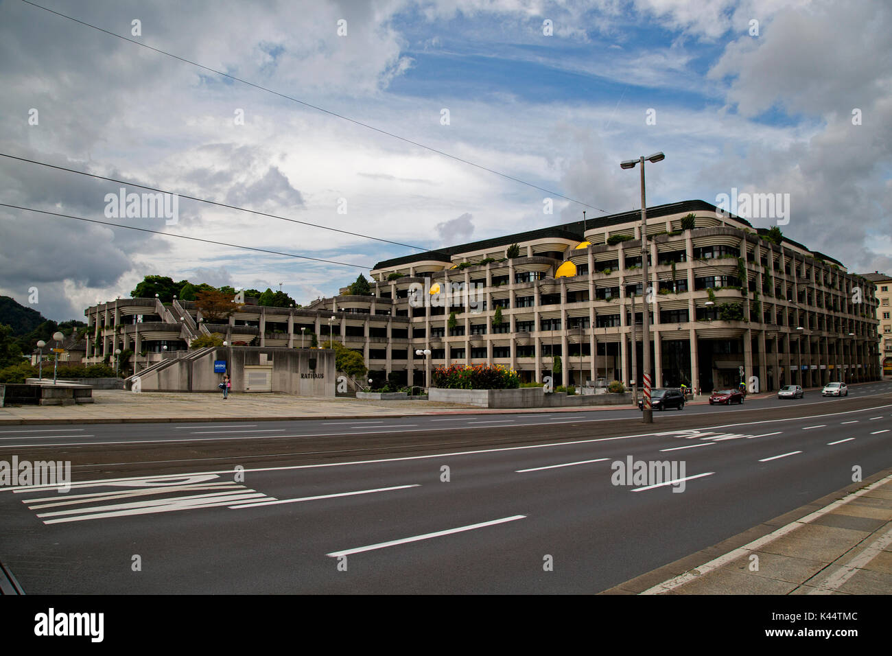 The new town hall - Neues Rathaus - Linz - Austria Stock Photo - Alamy