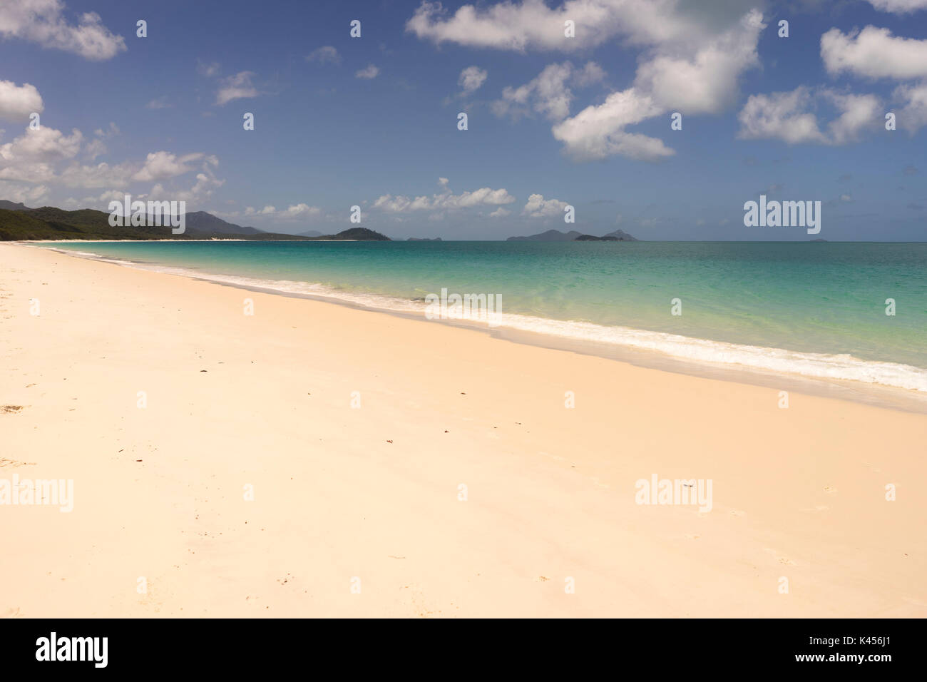 Idyllic beach in Australia deserted Stock Photo
