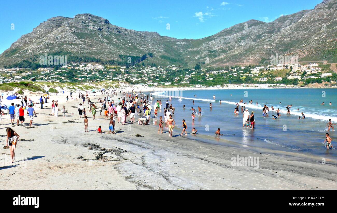 Hout Bay Beach Cape Peninsula Cape Town Stock Photo Alamy