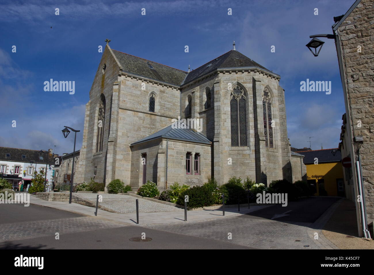 Nevez Brittany France Stock Photo