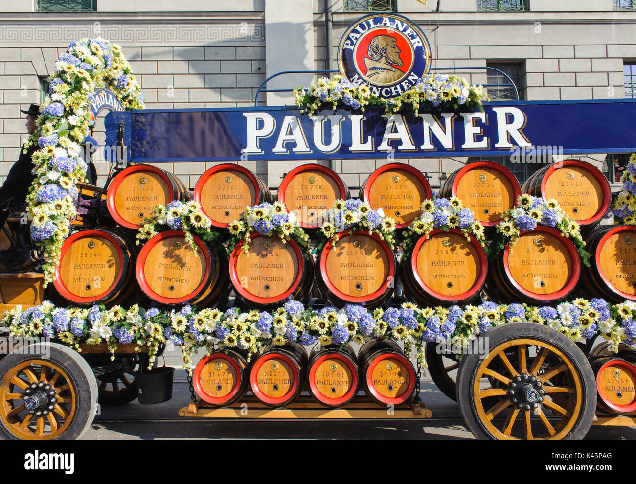 The Oktoberfest in Munich is the world-biggest beer festival and at the