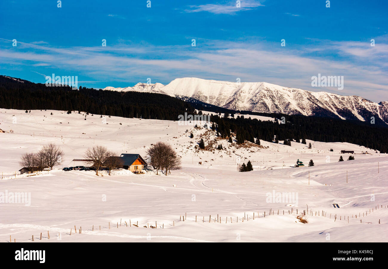 Mountain, Altopiano of Asiago, Province of Vicenza, Italy.Mount