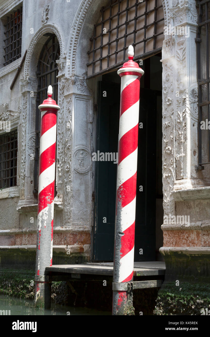 Paline de Casada, Venice, Italy Stock Photo