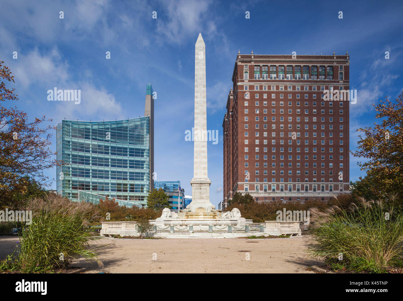 USA, New York, Western New York, Buffalo, Niagara Square Stock Photo - Alamy