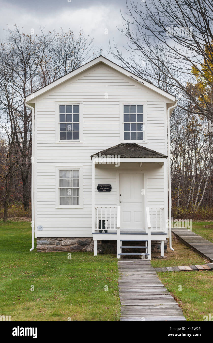 USA, Pennsylvania, Eckley, Eckley Miners Village, 1855 Doctors Office