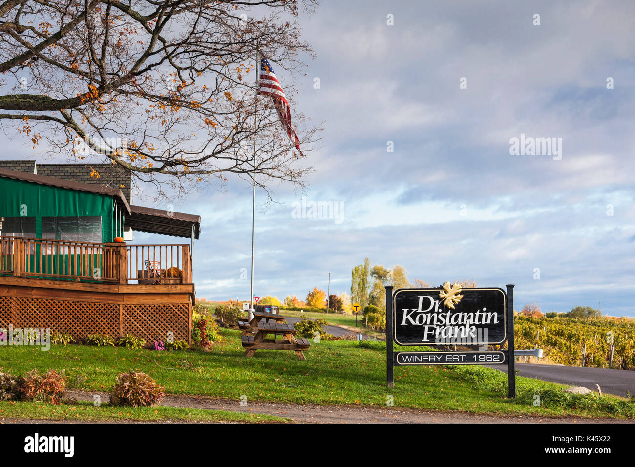 USA, New York, Finger Lakes Region, Hammondsport, Dr. Konstatin Frank