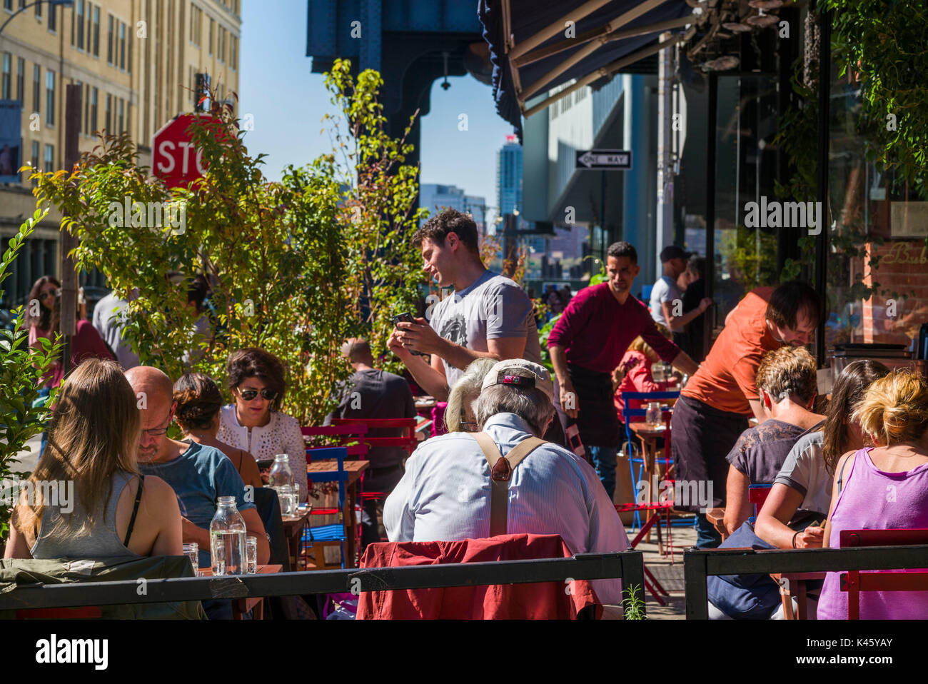 USA, New York, New York City, Lower Manhattan, Meatpacking District