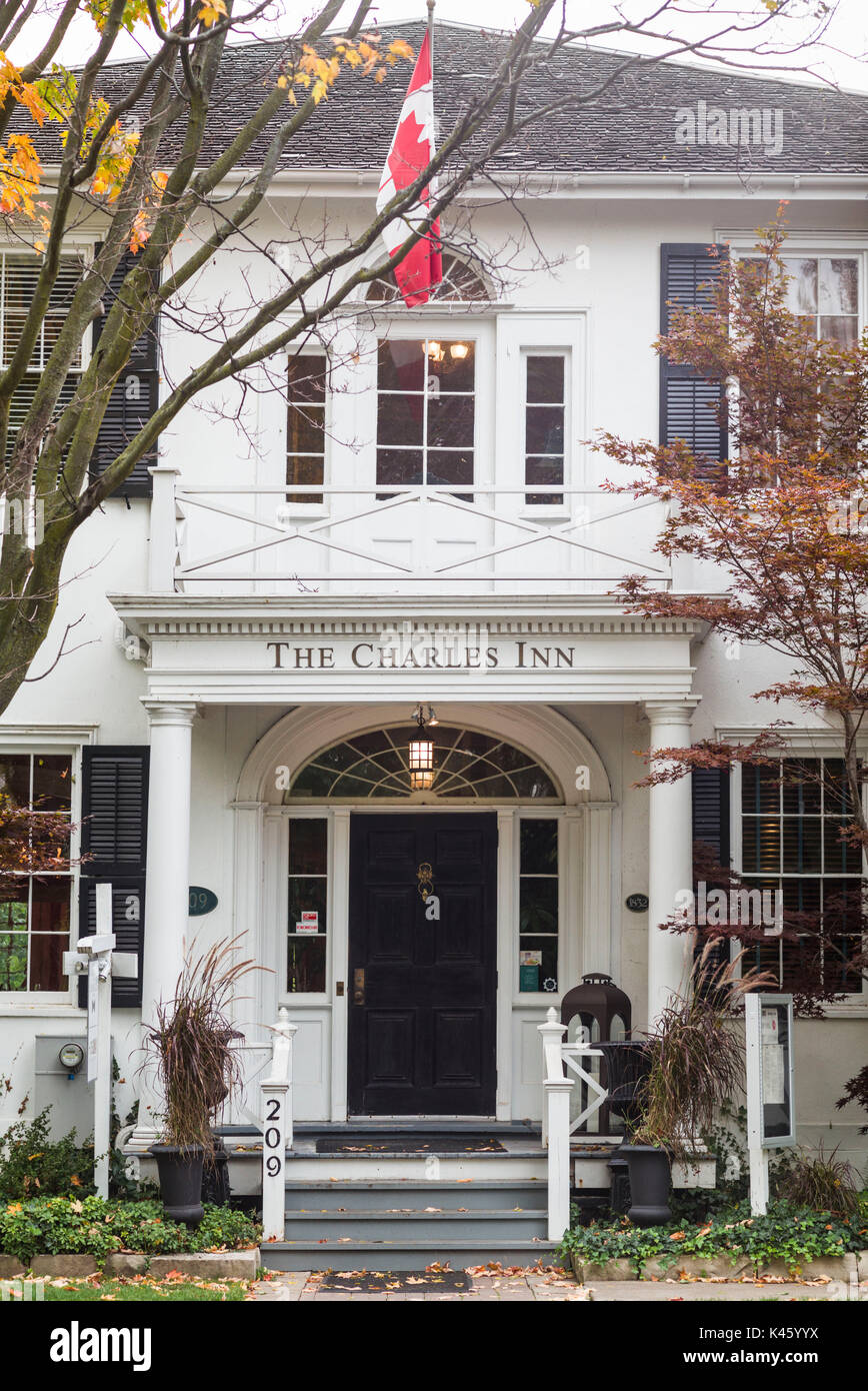Canada, Ontario, Niagara on the Lake, The Charles Inn Stock Photo - Alamy