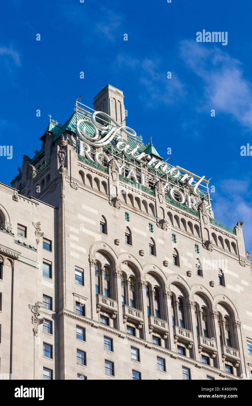 The Fairmont Royal York Toronto Canada Fairmont Royal York High Resolution Stock Photography and Images - Alamy