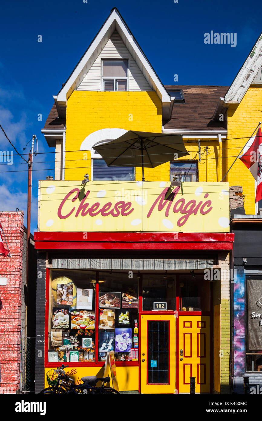 Canada, Ontario, Toronto, kensington Market, multi cultural shopping district Stock Photo