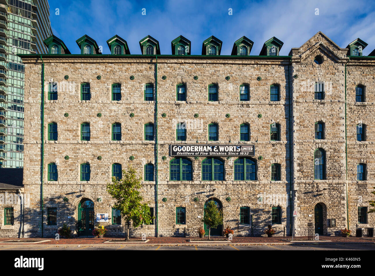 Canada, Ontario, Toronto, Distillery District, Gooderham and Worts