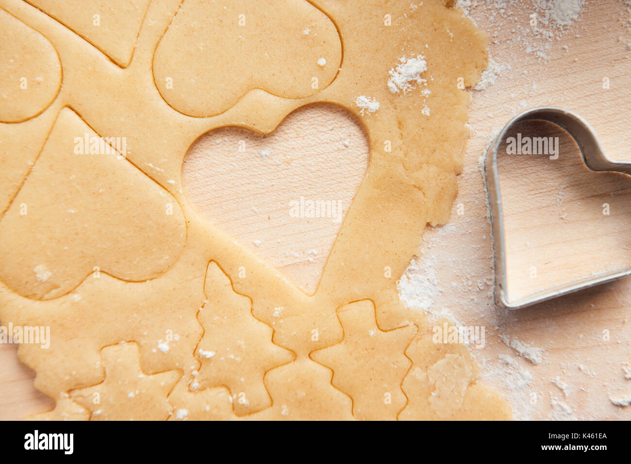 Baking cookies, Still life Christmas Stock Photo - Alamy