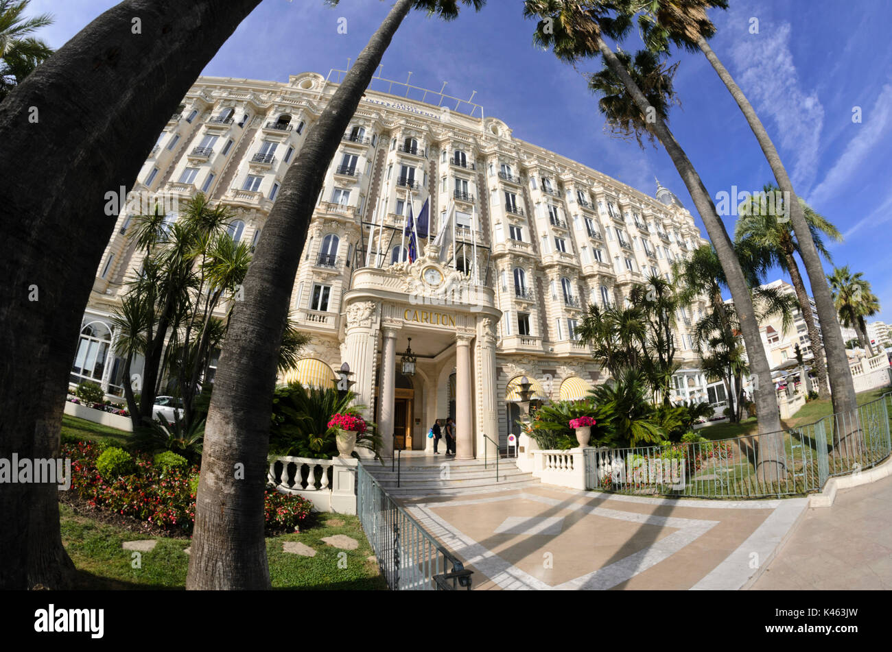 Carlton Hotel, Cannes, France Stock Photo