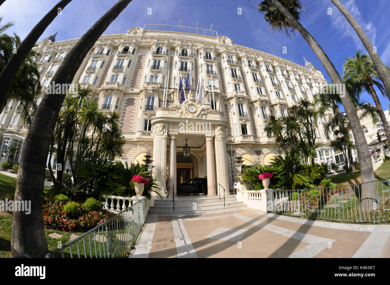 Carlton Hotel, Cannes, France Stock Photo