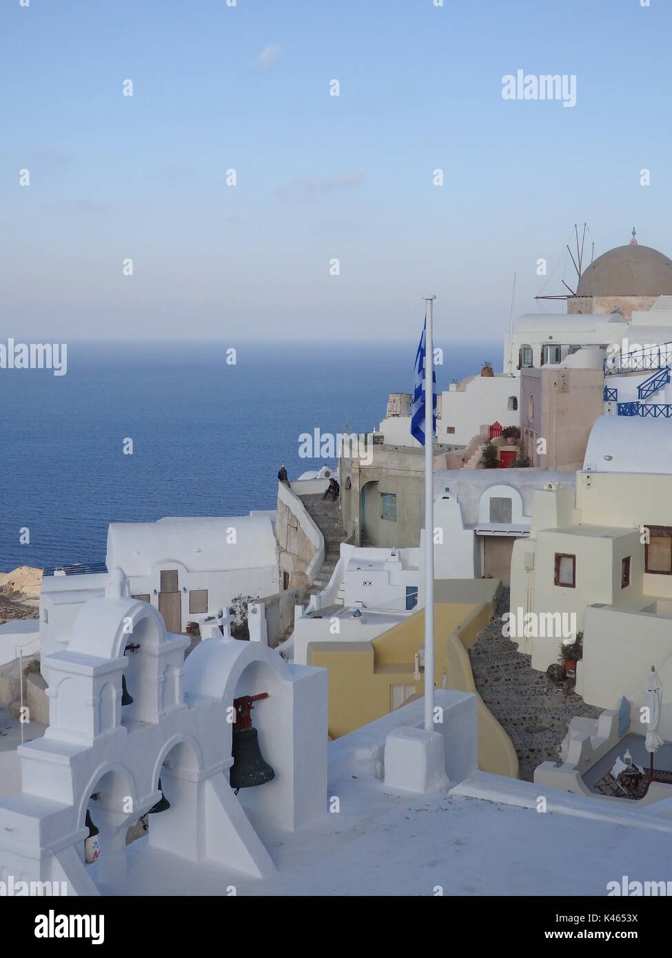 The famous Caldera of Oia, Santorini; the most famous Island in Greece