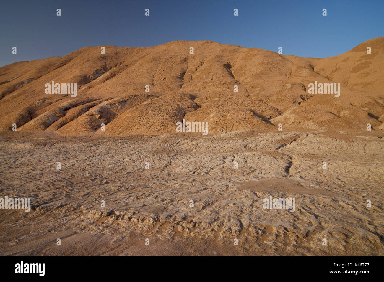 The Kaluts region of the Lut desert. The hottest place on earth. Iran