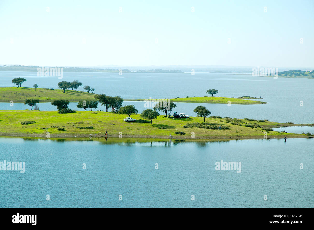 Biggest artificial lake of europe hires stock photography and images