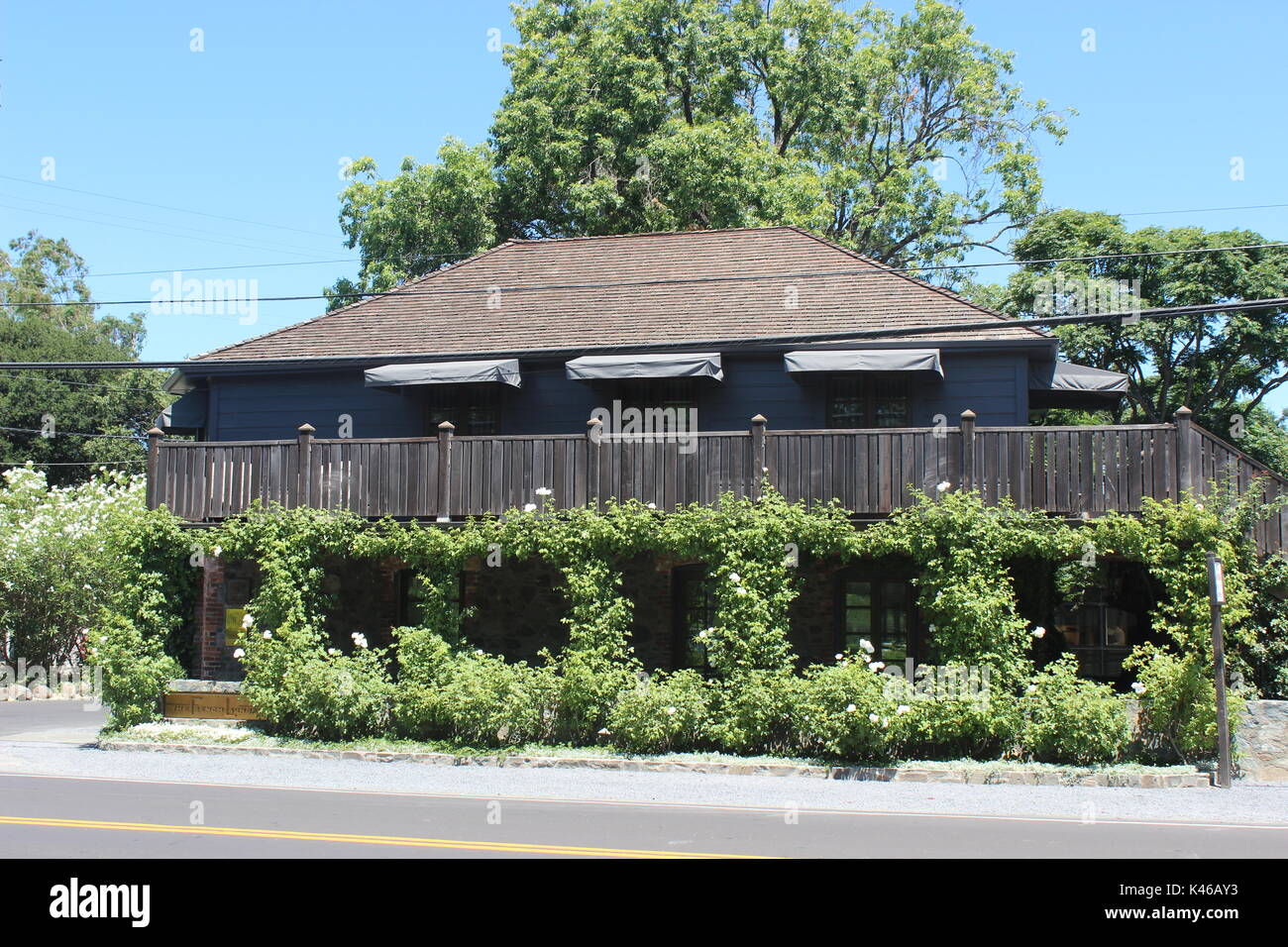 The French Laundry Restaurant, Yountville, California Stock Photo Alamy
