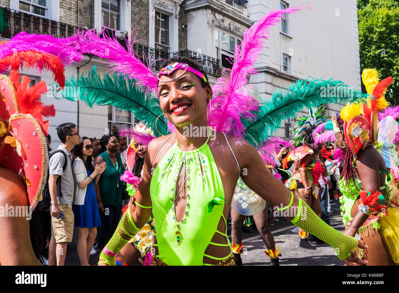 Notting hill carnival costumes hi-res stock photography and images - Alamy