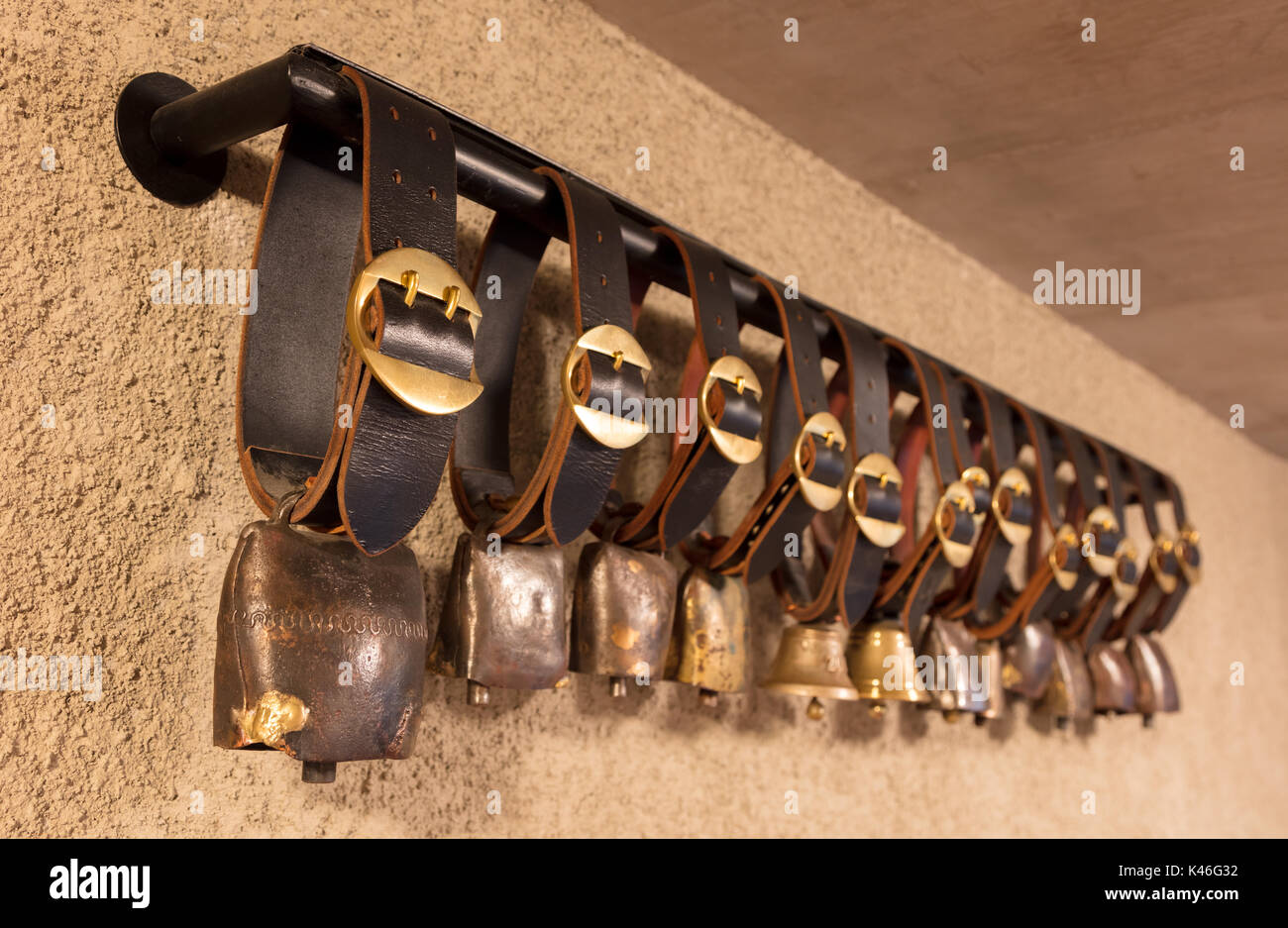 Traditional swiss cowbells hires stock photography and images Alamy