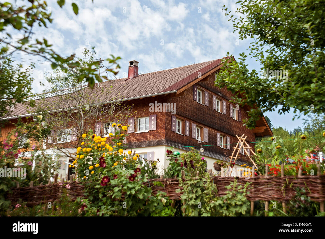 Traditional Bavarian Farmhouse Stock Photos & Traditional Bavarian