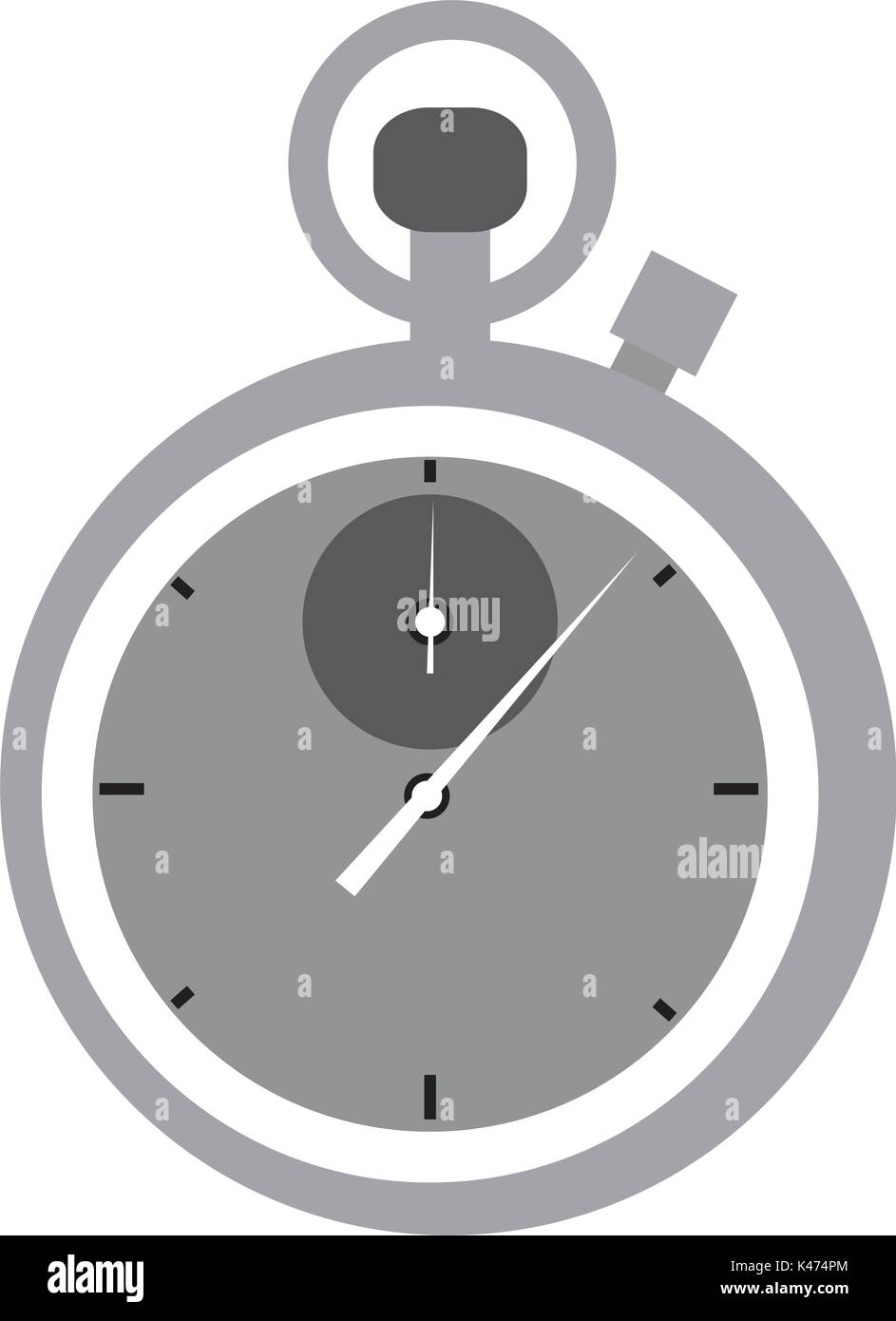 Isolated chronometer icon Stock Vector