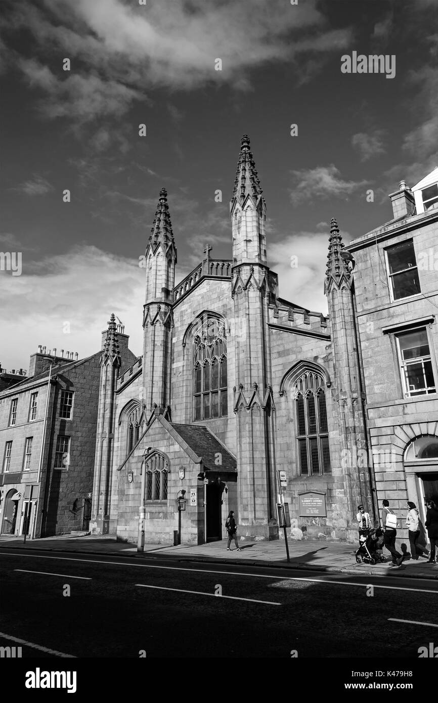 St Andrews cathedral, Aberdeen, Scotland, UK Stock Photo