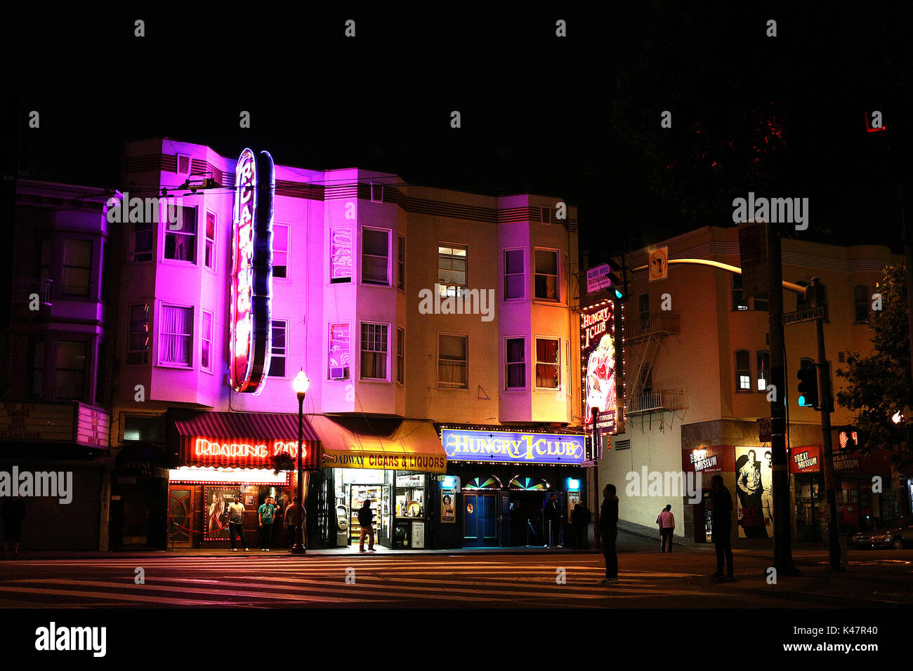 SAN FRANCISCO, CA, USA JUNE 2016. View of San francisco nightlife