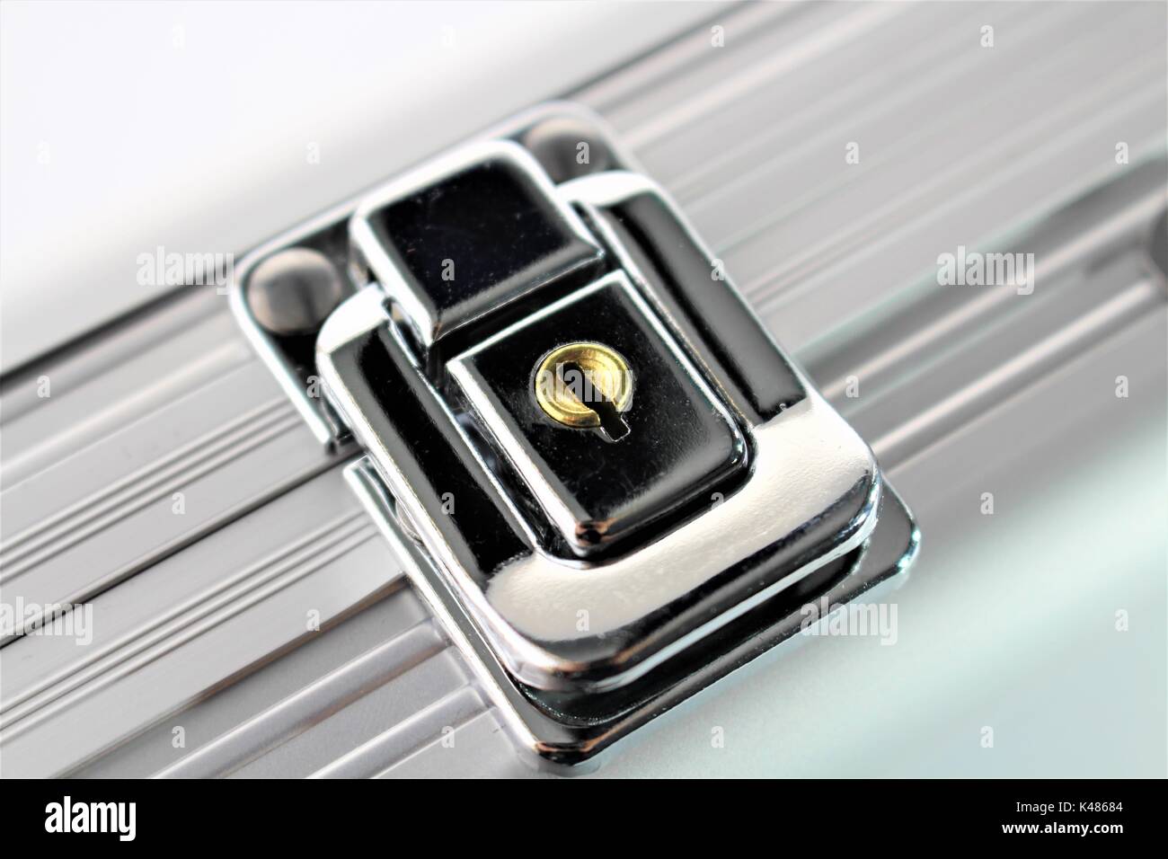 An Image of a suitcase lock Stock Photo - Alamy