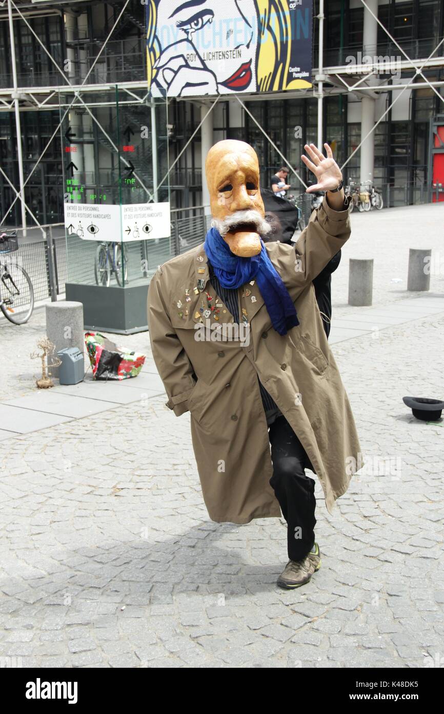 Centre Georges Pompidou in Paris Stock Photo - Alamy
